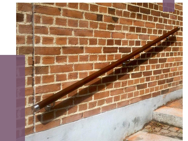 Изготовление пристенных поручней в Сестрорецке от 4458 руб. — ПРОЛЁТ-Сст