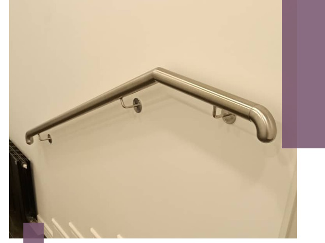 Изготовление пристенных поручней в Сестрорецке под ключ за сроки