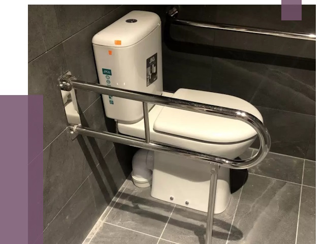 Поручни для санузлов в Сестрорецке от 4305 руб.  | ПРОЛЁТ-Сст