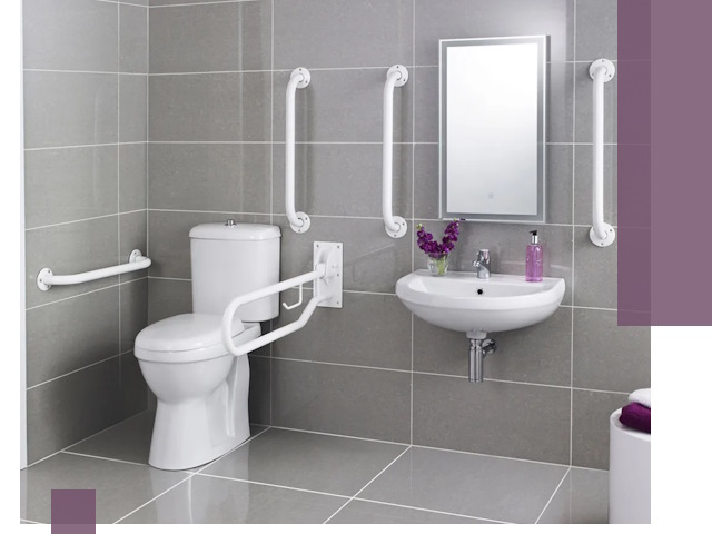 Поручни для санузлов в Сестрорецке: установка, ремонт и монтаж