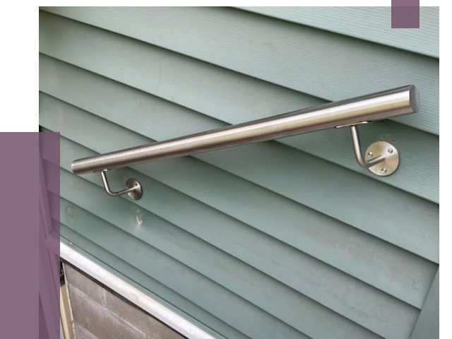 Поручни из нержавеющей стали в Сестрорецке от 7687 руб.  | ПРОЛЁТ-Сст